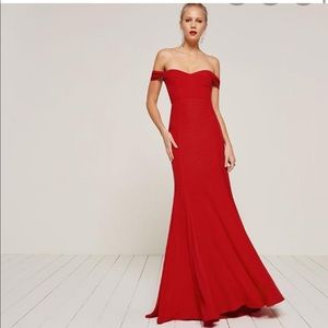 Red Reformation Gown